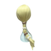 Set 4 Elastice Satin - Alb Maro